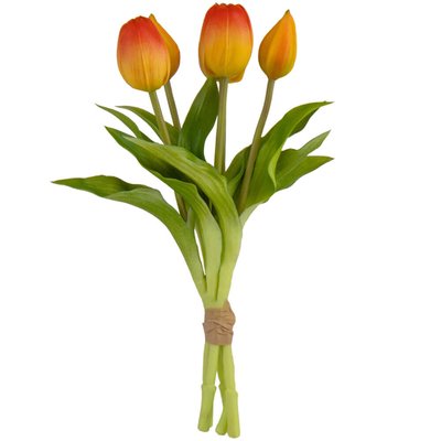 Букет тюльпанів, помаранчевий, 30 см 8921-006 фото