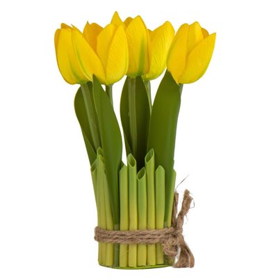 Букет тюльпанов, желтый 8921-007 фото