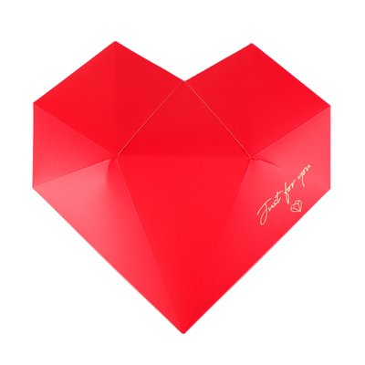 Набір із трьох коробок "Любляче серце", червоний 8929-018 фото