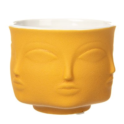 Керамічна ваза "Pure", жовта 8700-029 фото