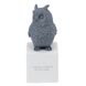 Статуетка "Owl" 30 см, сіра 8924-013 фото 1
