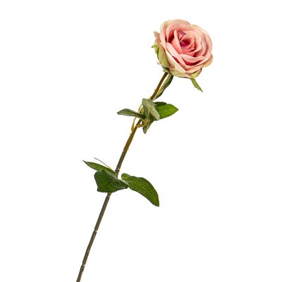 Цветок искусственный "Роза благородная" 2000-020PK фото