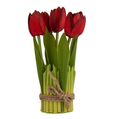 Букет тюльпанов, красный 8921-009 фото