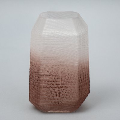 Скляна ваза "Берег", 29 см. 8426-057 фото