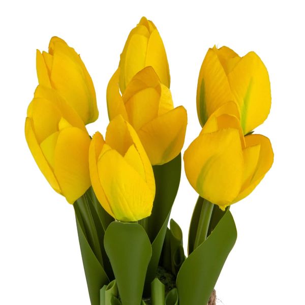 Букет тюльпанів, жовтий, 18 см 8921-010 фото