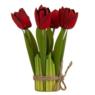 Букет тюльпанов, красный 8921-012 фото