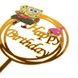 Топер в торт "Happy Birthday" *рандомний вибір дизайну 8820-003 фото 2