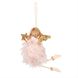 Декоративна підвіска "Янголятко", рожевий 17 см 6014-013 фото 2