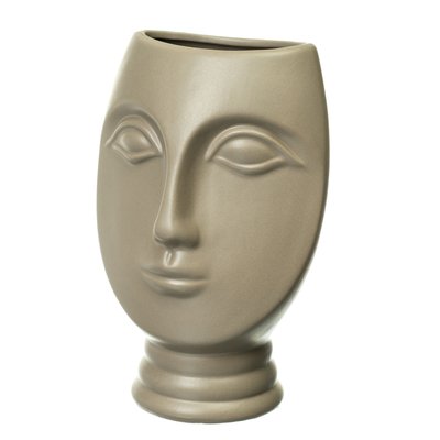 Керамічна ваза "Маска" 22 см 8723-004 фото