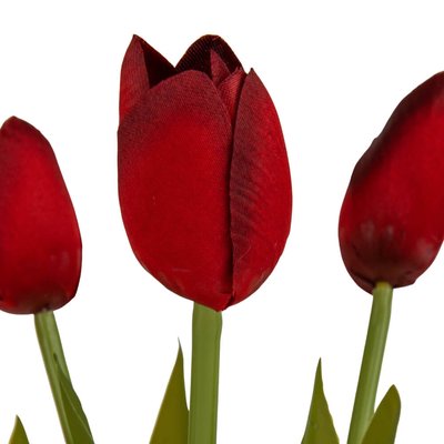 Букет тюльпанов, красный 8921-016 фото