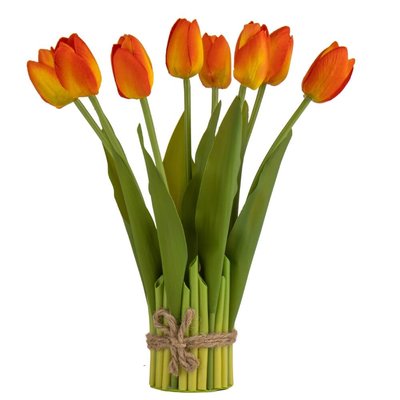 Букет тюльпанов, оранжевый 8921-018 фото