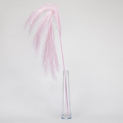 Декоративна гілка 116 см, рожева 2010-155 фото