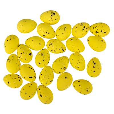 Набор мини крашенок "Перепелиные яички", желтые, 24 шт. 9109-051 фото