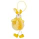 Підвісна фігурка "Кролик", жовта, 15,5 см 9109-007 фото 1