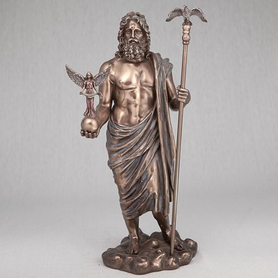 Статуетка "Зевс з Нікою" (38 см) 73239A4 фото