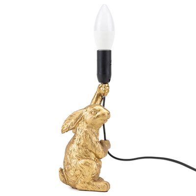 Лампа "Золотой кролик", золотая 2014-002 фото