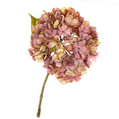 Квітка штучна "Гортензія", пастельна 2002-001/PINK фото