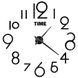 3Д часы настенные, черные 9020-011 фото 1